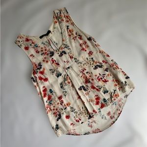 Zara basics floral pattern cami size US XS.